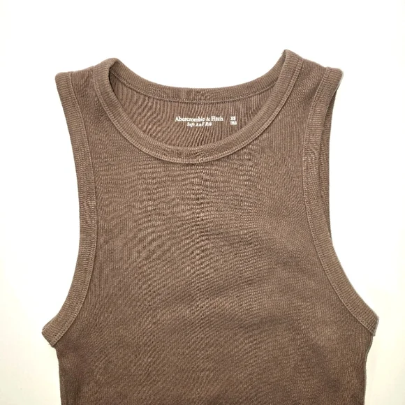 Abercrombie & Fitch Cropped Crew Essential Tank Size XS - Picture 3 of 5